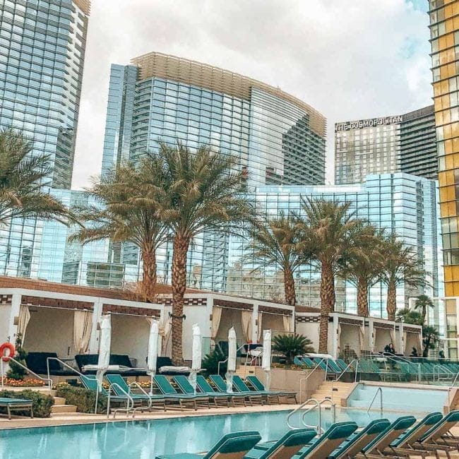 Mandarin Oriental Las Vegas pool