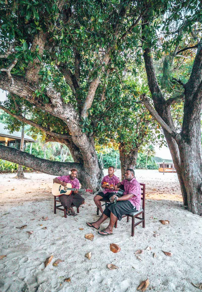 Staff Happy Hour Yasawa Island Resort