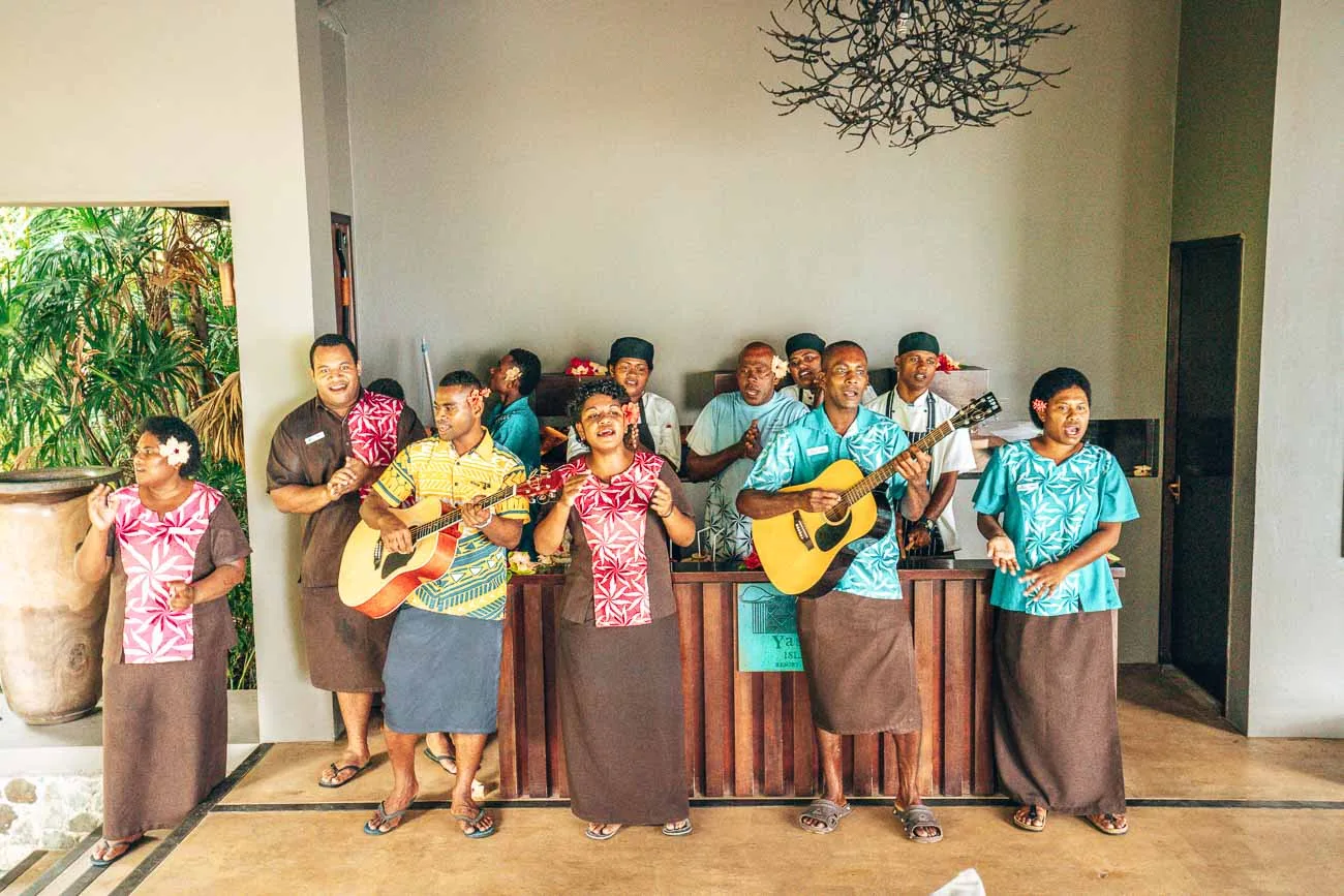 lobby yasawa island resort and spa