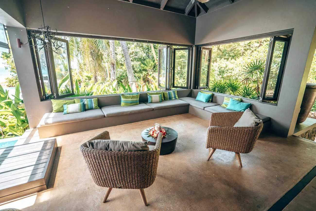 lobby yasawa island resort and spa