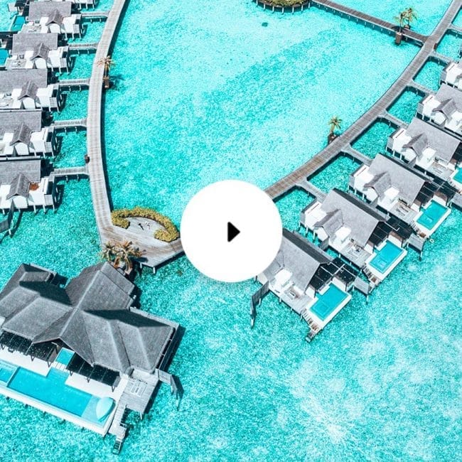 niyama overwater drone