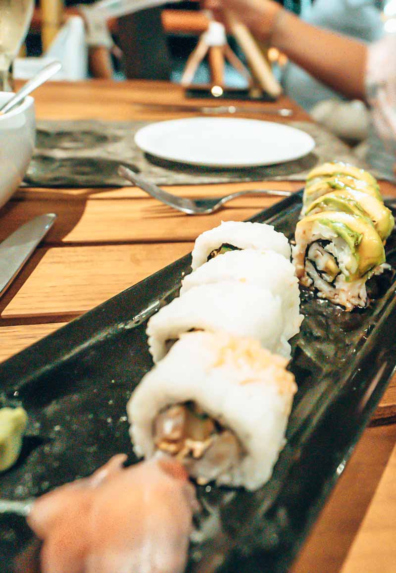 hyatt ziva puerto vallarta dining sushi