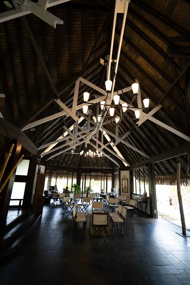 Lobby at Sofitel Moorea