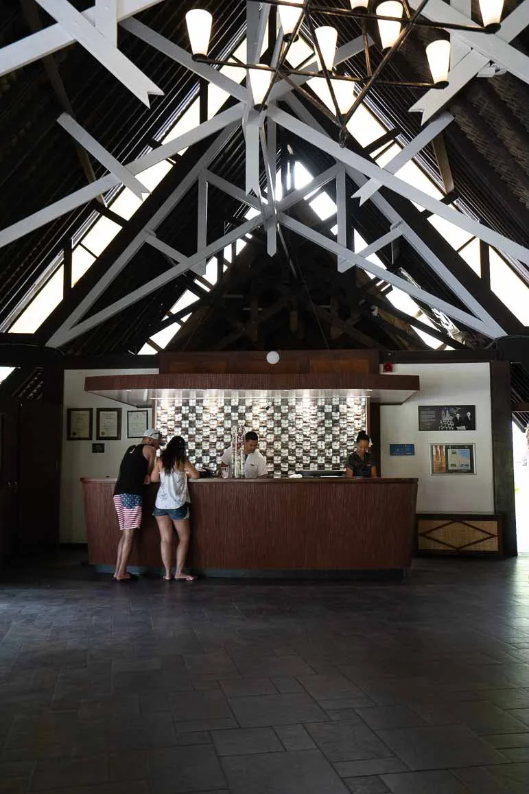 Lobby at Sofitel Moorea