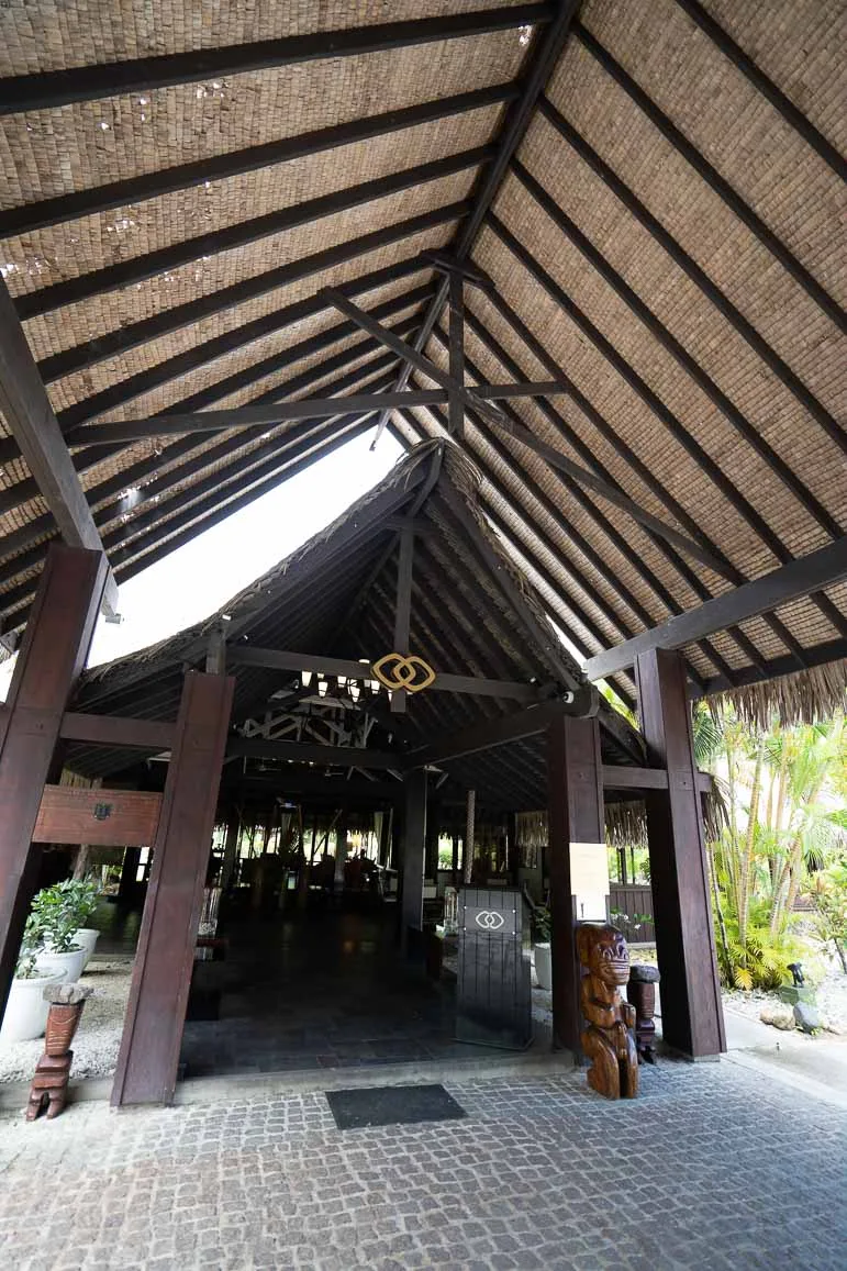 Lobby at Sofitel Moorea