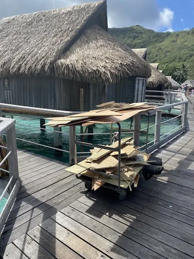 renovation at sofitel moorea