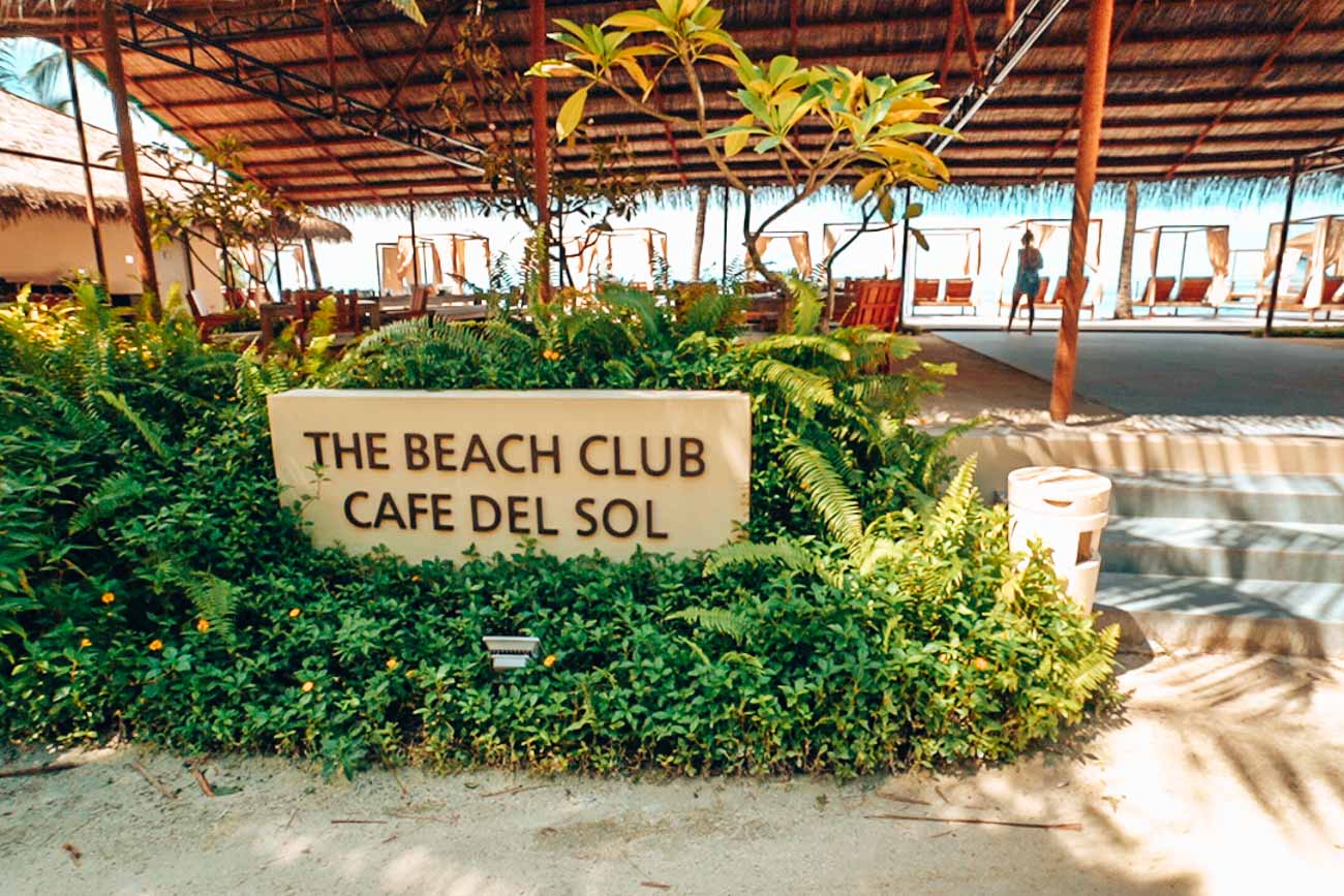 Beach Club at The Residence Maldives