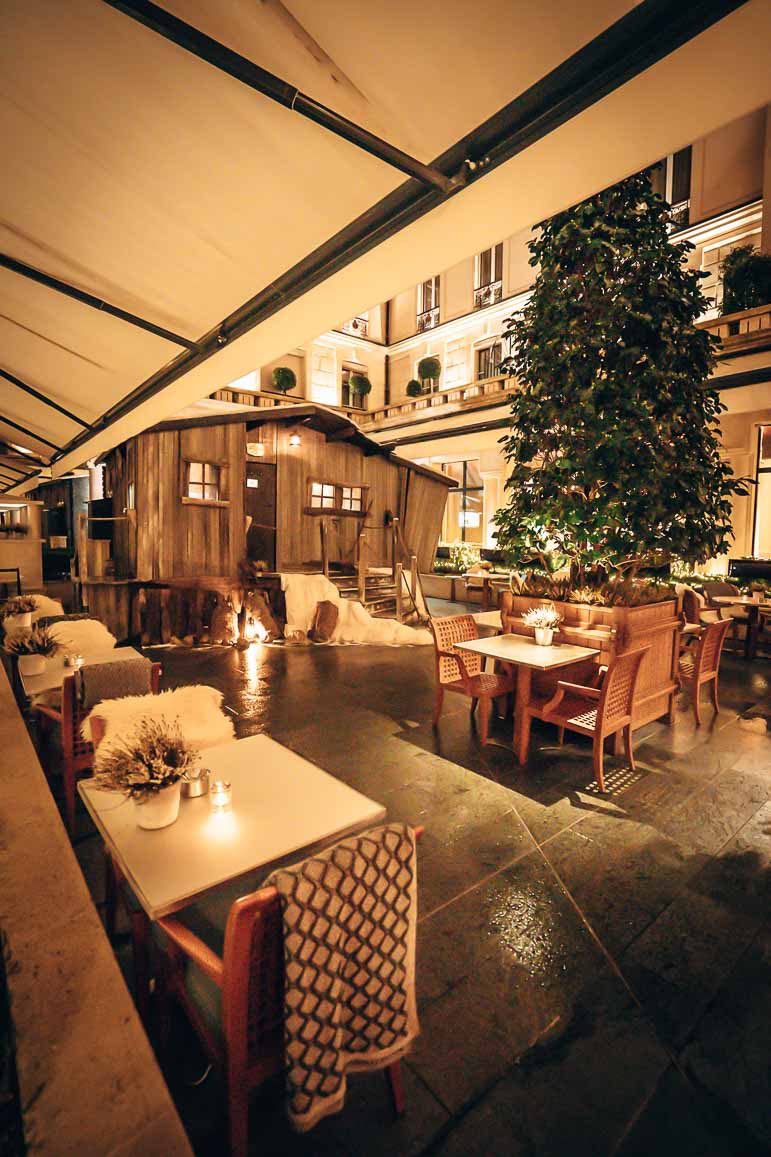 Dining at Park Hyatt Paris