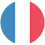 Circular french flag