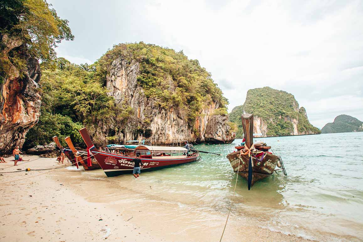 thailand boat trip james bond island