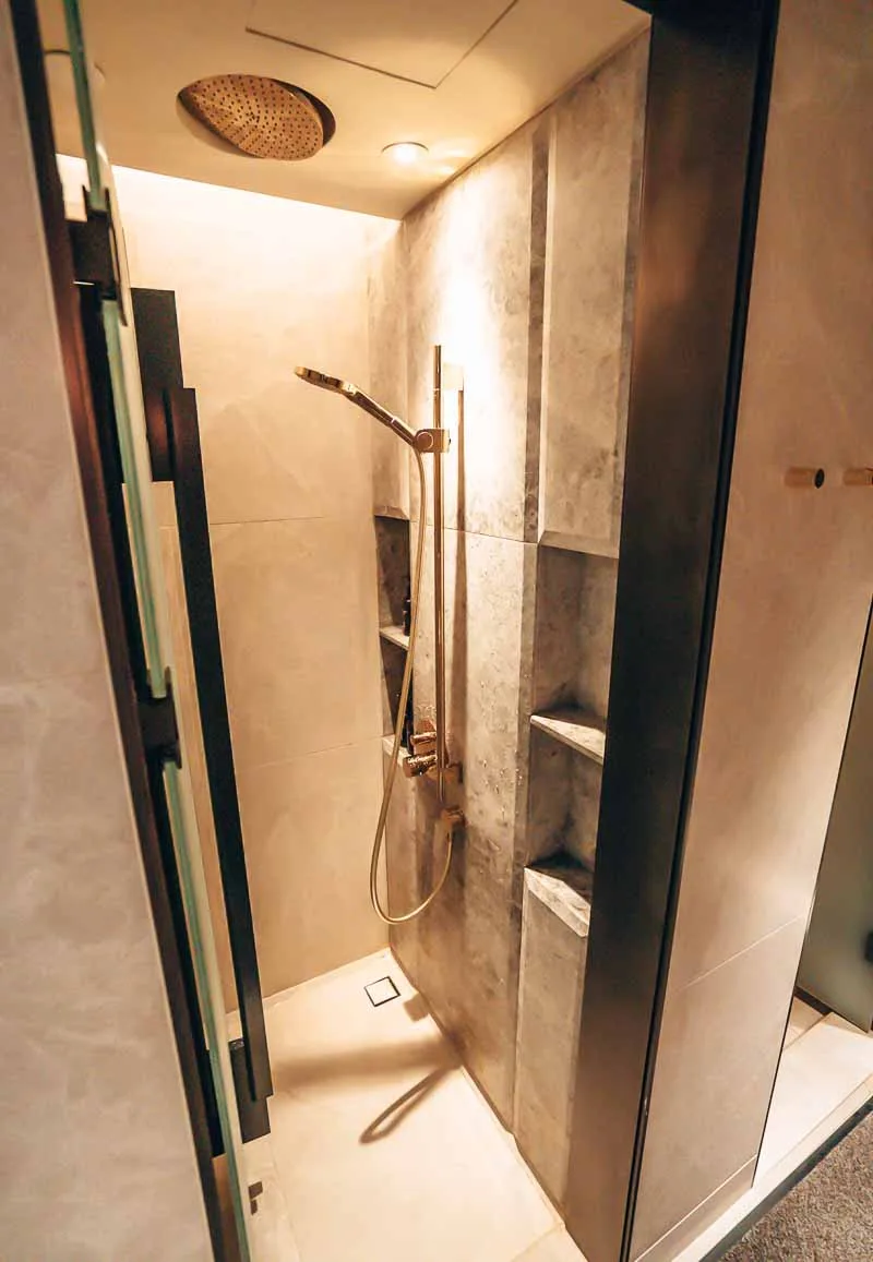 Hyatt Centric Hong Kong locker room
