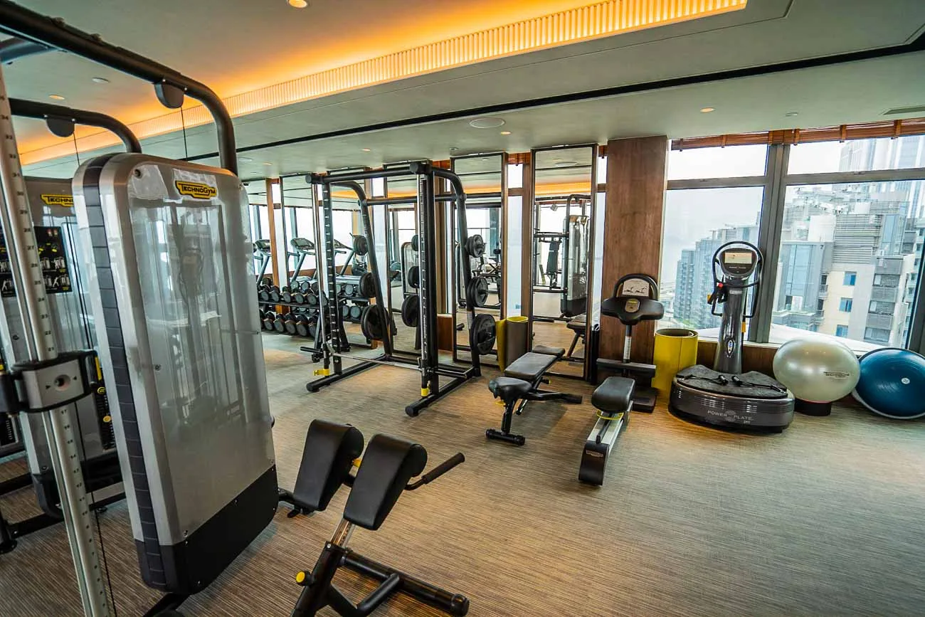 Hyatt Centric Hong Kong fitness center