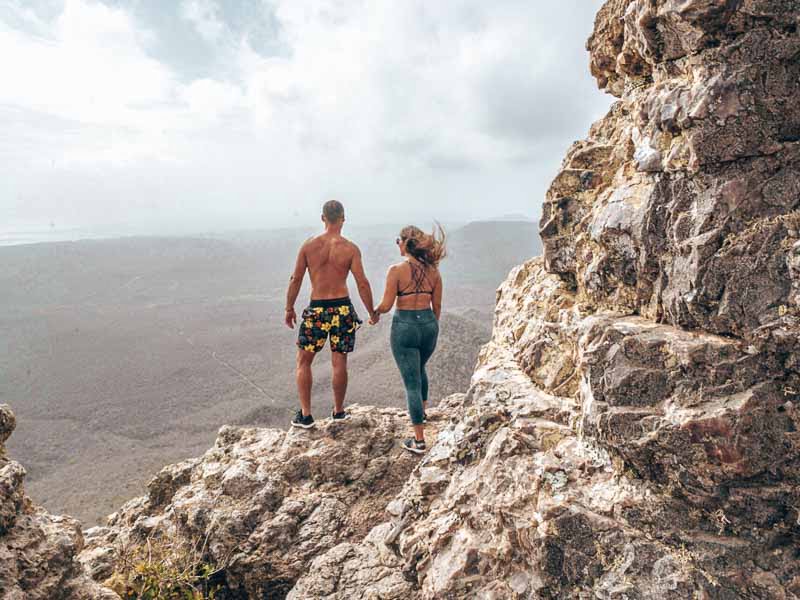 hike to the top of christoffelberg curacao