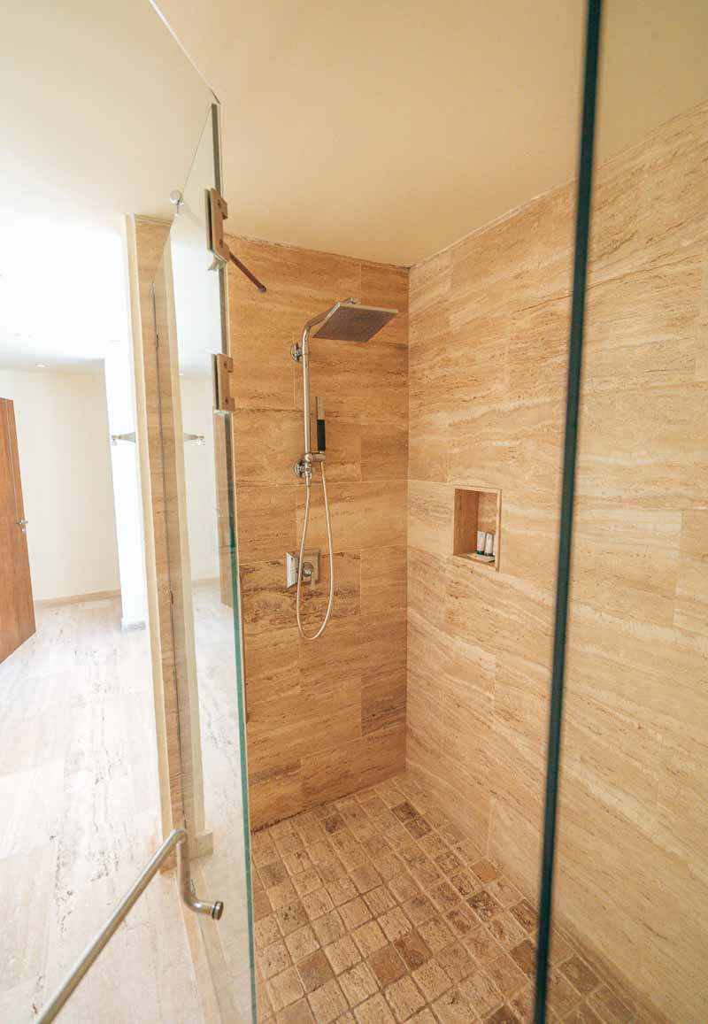Westin Punta Cana premium king room luxury shower